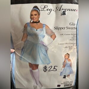 Leg Avenue Glass Slipper Sweetie Costume